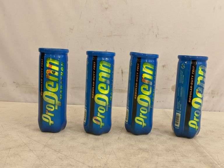 Lot of 4 ProPenn Marathon Tennis Ball Packs 12 Total Balls Dutch Goat