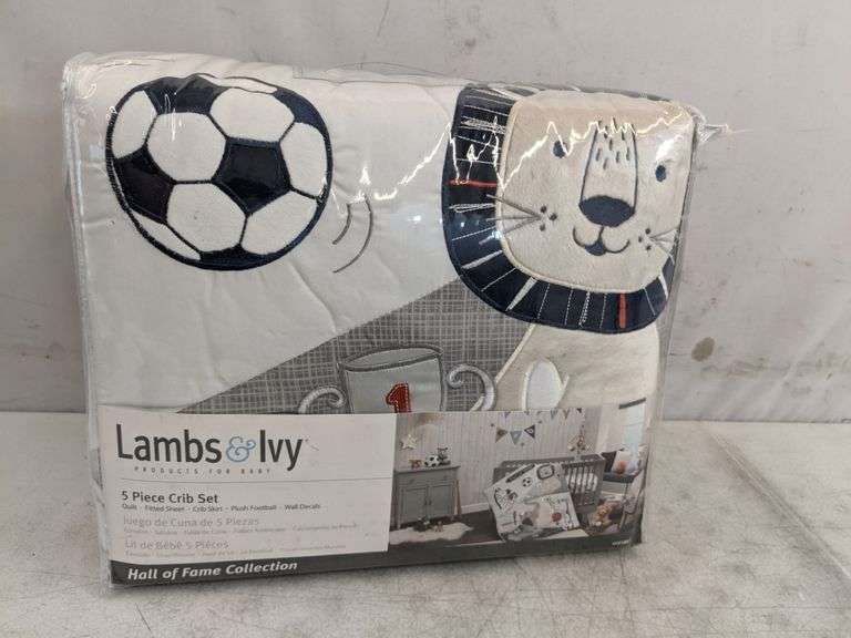 Lambs and Ivy Hall of Fame Collection Crib Set 5 Piece Dutch Goat