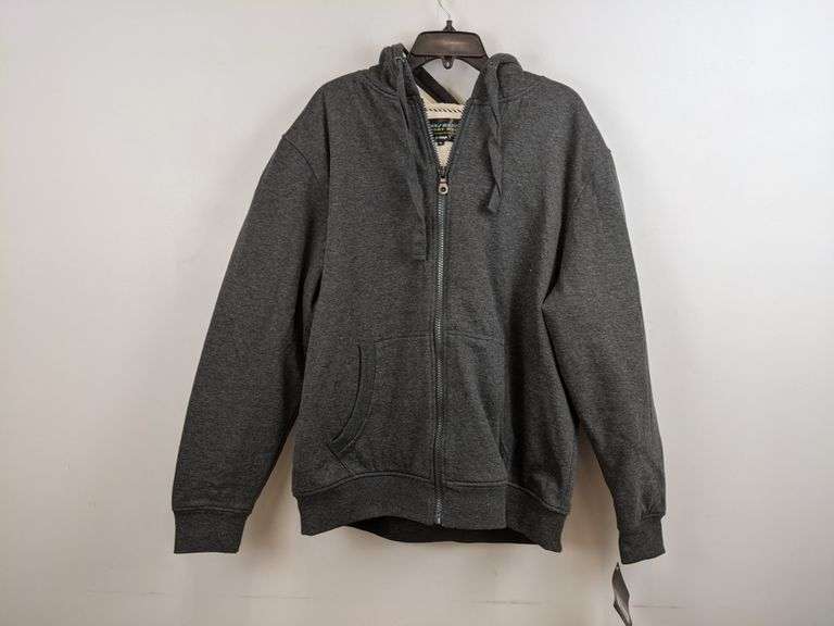 Men's Logan and Martin Sport NYC Zip Up Jacket in Grey - XL - Dutch Goat