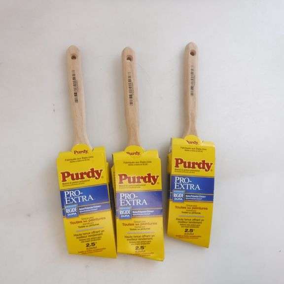 Brocha De Pintura Purdy Pro-Extra Glide De 2.5 Pulgadas - Cerdas De Nailon/Poliéster Chinex - Rígida Y Profesional