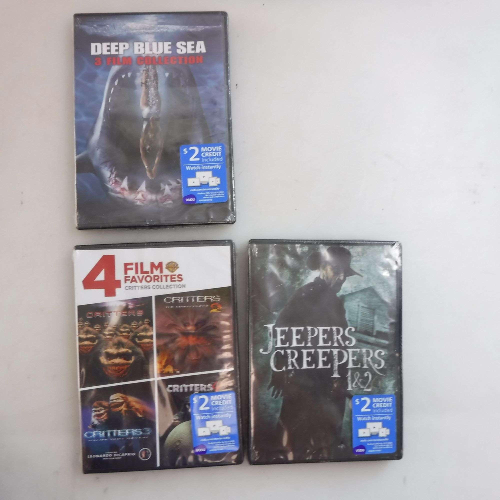 Assortment Of 4 Movies: Deep Blue Sea 3-Film Collection (R) DVD