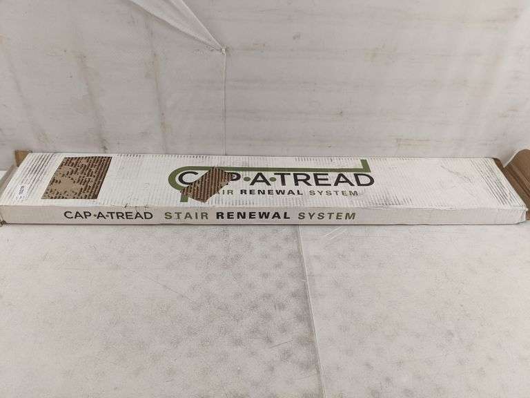 Cap A Tread Stair Renewal System 47" Sterling Oak - Dutch Goat