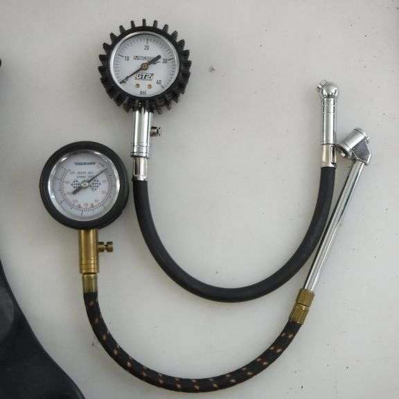 Assortment Of Tubes, Tires and Air Pressure Gauges See Pics For More