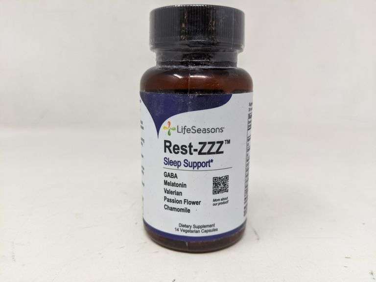 Life Seasons RestZZZ Sleep Support Dietary Supplement 14 Vegetarian