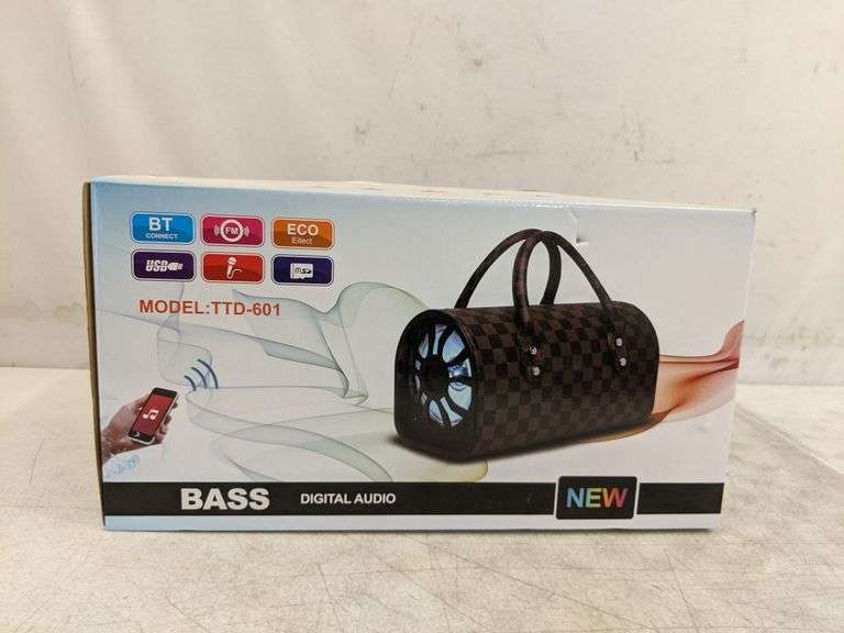 Bass Digital Audio Portable Karaoke Speaker - Model: TTD-601 - Dutch Goat