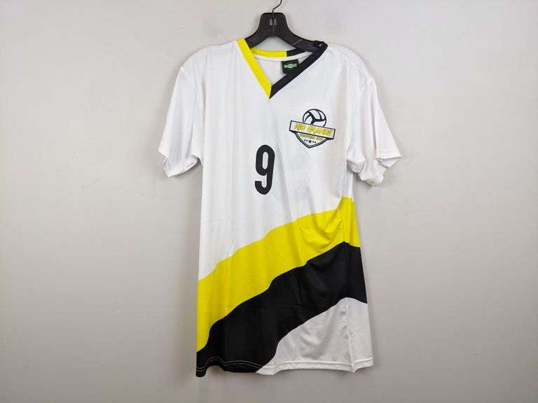 Women's Rio Grande Short Sleeve Volleyball Jersey in White Size Large Dutch Goat