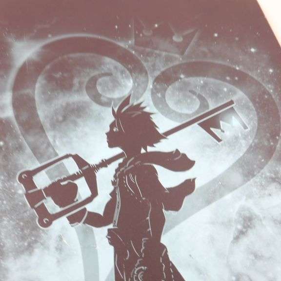 Displate 18" x 12.5" Sora Kingdom Hearts' (Little Scratches, And Bends