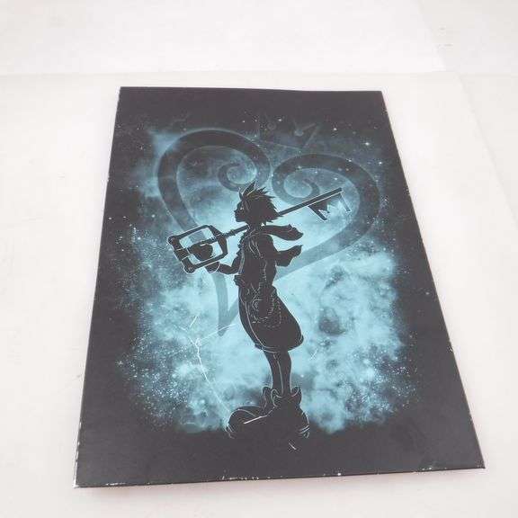 Displate 18" x 12.5" Sora Kingdom Hearts' (Little Scratches, And Bends