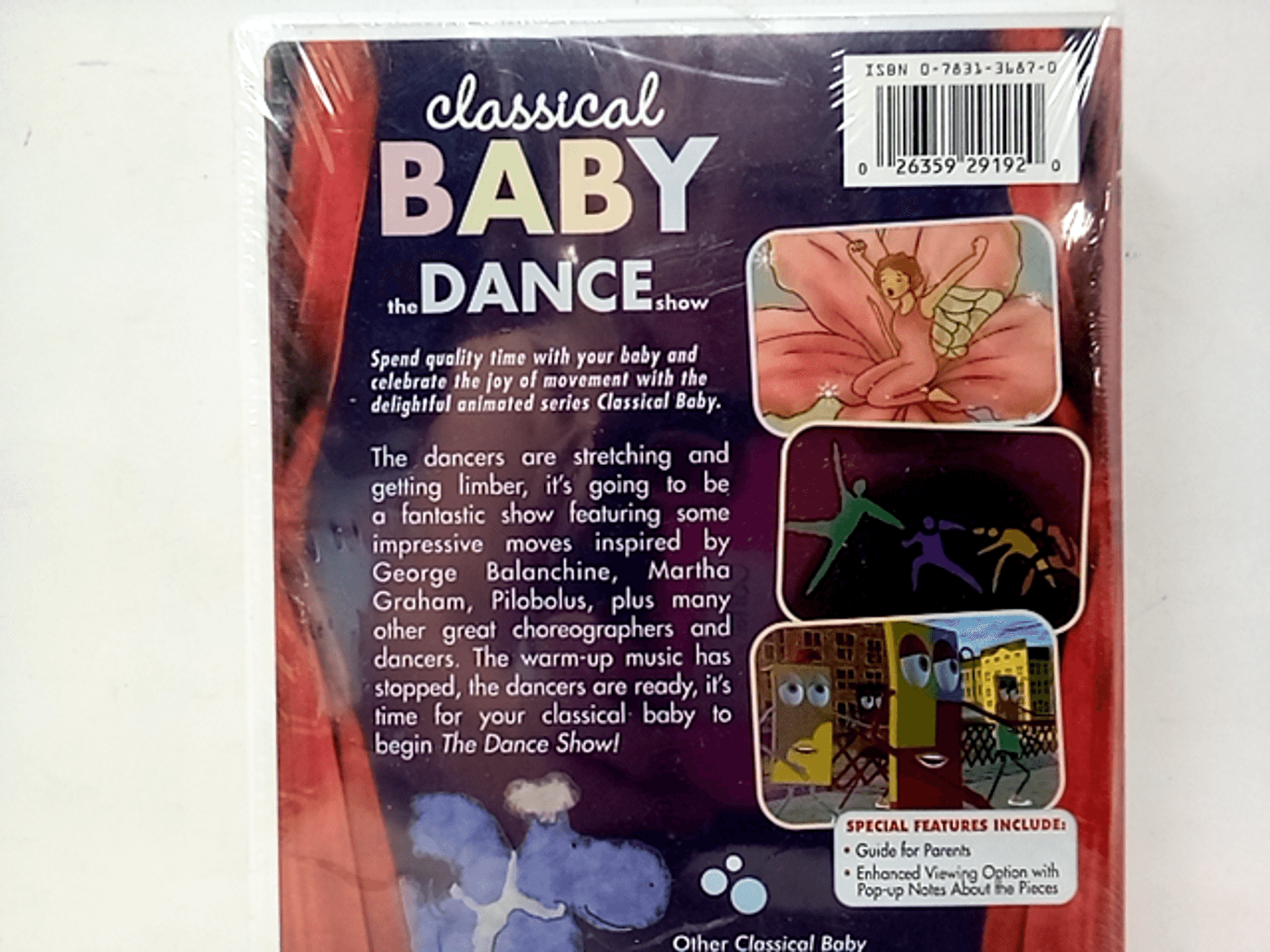 Lot of 2 HBO Presents Classic Baby the Dance Show - Dutch Goat
