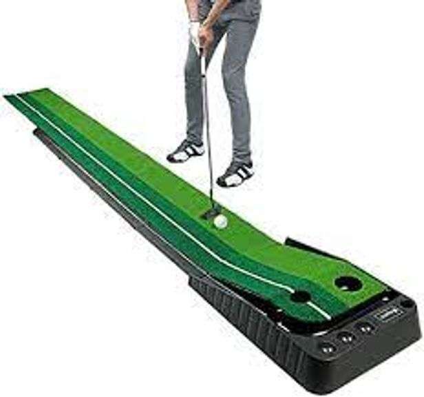 GolfGreen National Golf Putting Trainer with Automatic Ball Return
