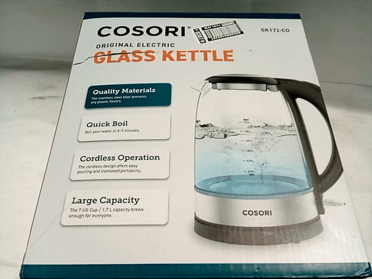 COSORI Electric Kettle with Upgraded Stainless Steel Filter and Inner
