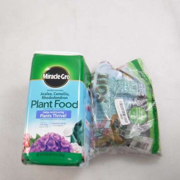 Assortment Of 2 Plant Care Products Including Planting Soil And Miracle