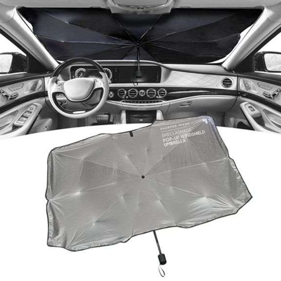Sharper Image BrellaShade Pop Up Windshield Umbrella, Blocks UV Rays