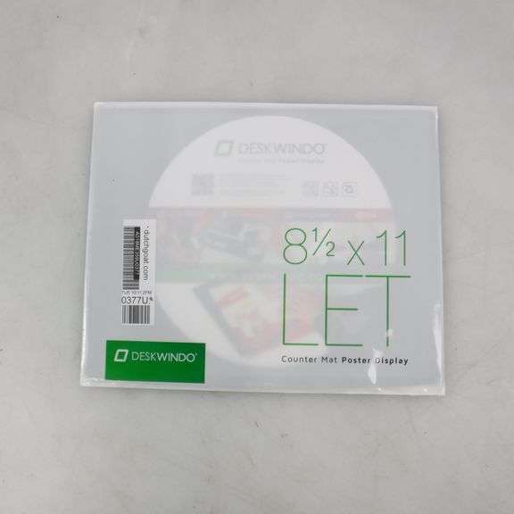 Deskwindo 81/2 x 11 LET Counter Mat Poster Display Dutch Goat