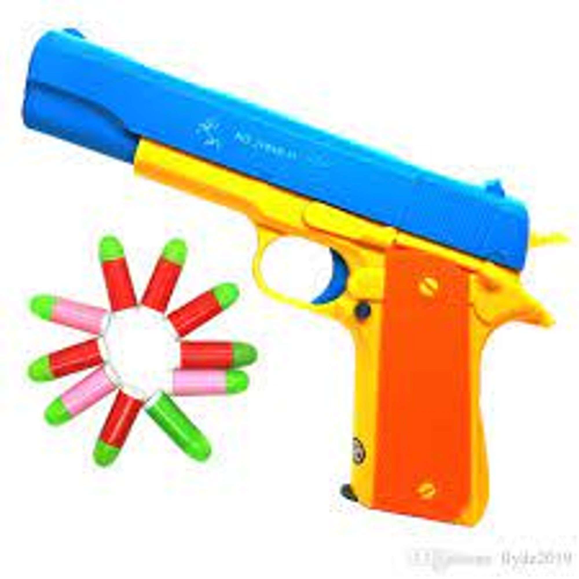 Shoot Gun Series Classic Colt 1911 Toy Gun - JY648-11 - Dutch Goat