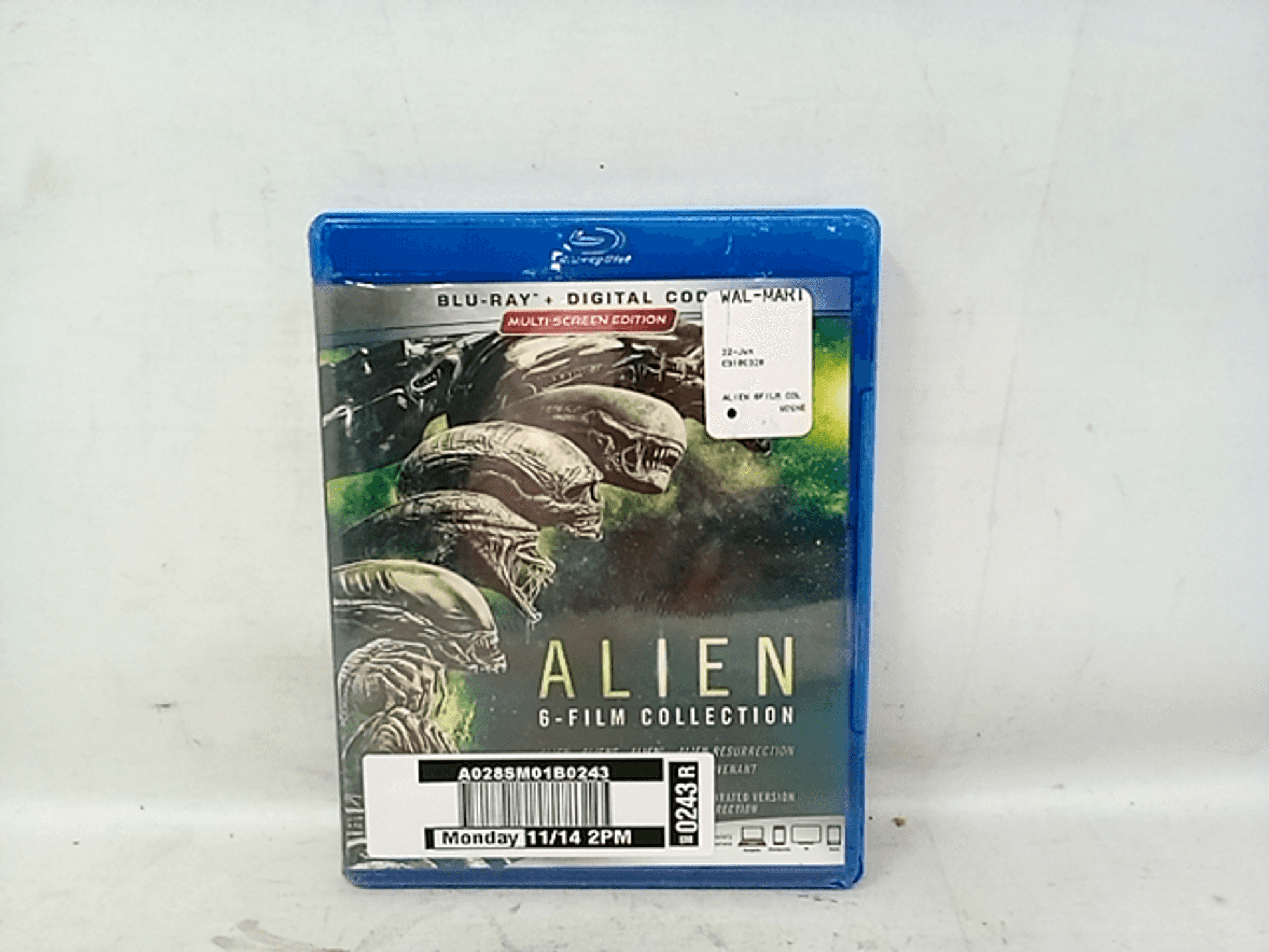 Alien: 6 Film Collection Blu-ray DVD Pack - Dutch Goat