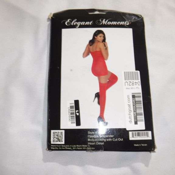 Halter Neck Suspender Bodystocking With Cut Out Design main image 1