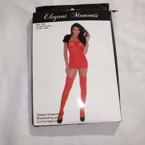 Halter Neck Suspender Bodystocking With Cut Out Design main image 1