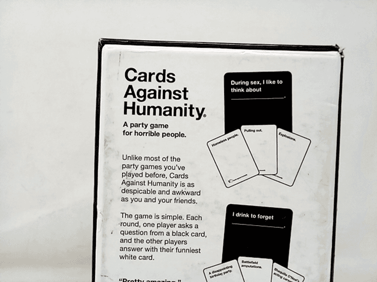 "Disable Yourself" - French Party Card Game For Adults, 400 Cards, Dark Humor Game For 3-10 Players (Ages 16+)