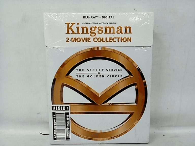 Kingsman R Rated Kingsman 2-Movie Collection Blu-ray DVD Pack - Rated R - Dutch Goat