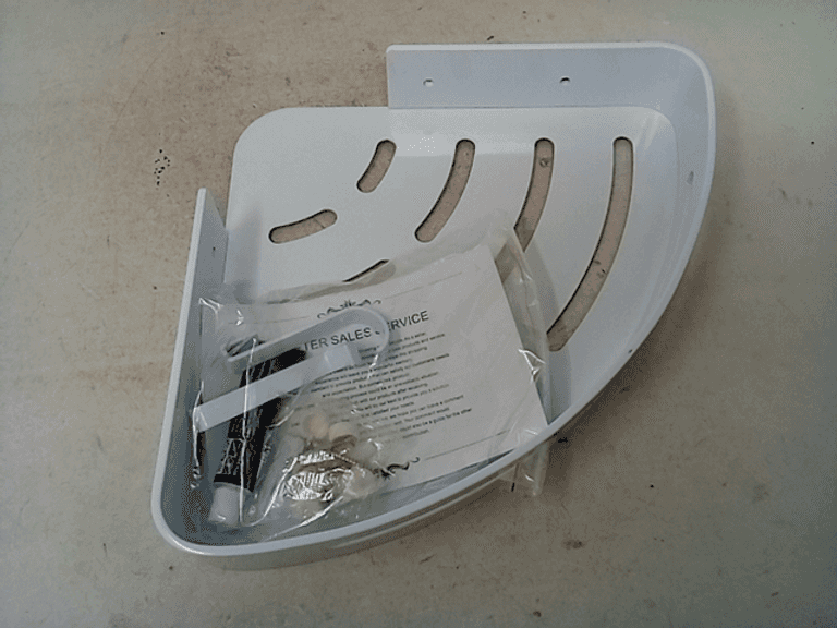 Gricol Bath Corner Shelf Shower Caddy Dutch Goat