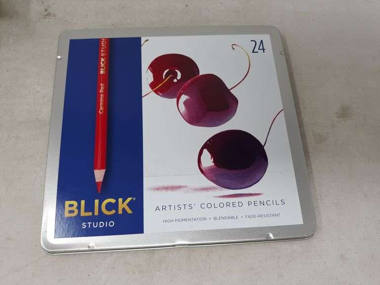Lot of 6 Blick Studio Artists' Colored Pencils High Pigmentation, Blendable FadeResistant