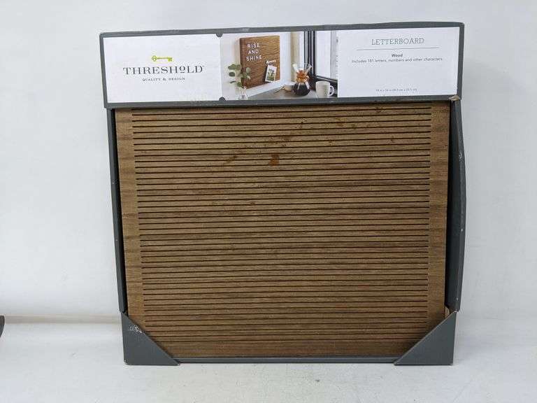 Threshold Quality And Design Letter Boars Includes 181 Letters, Numbers