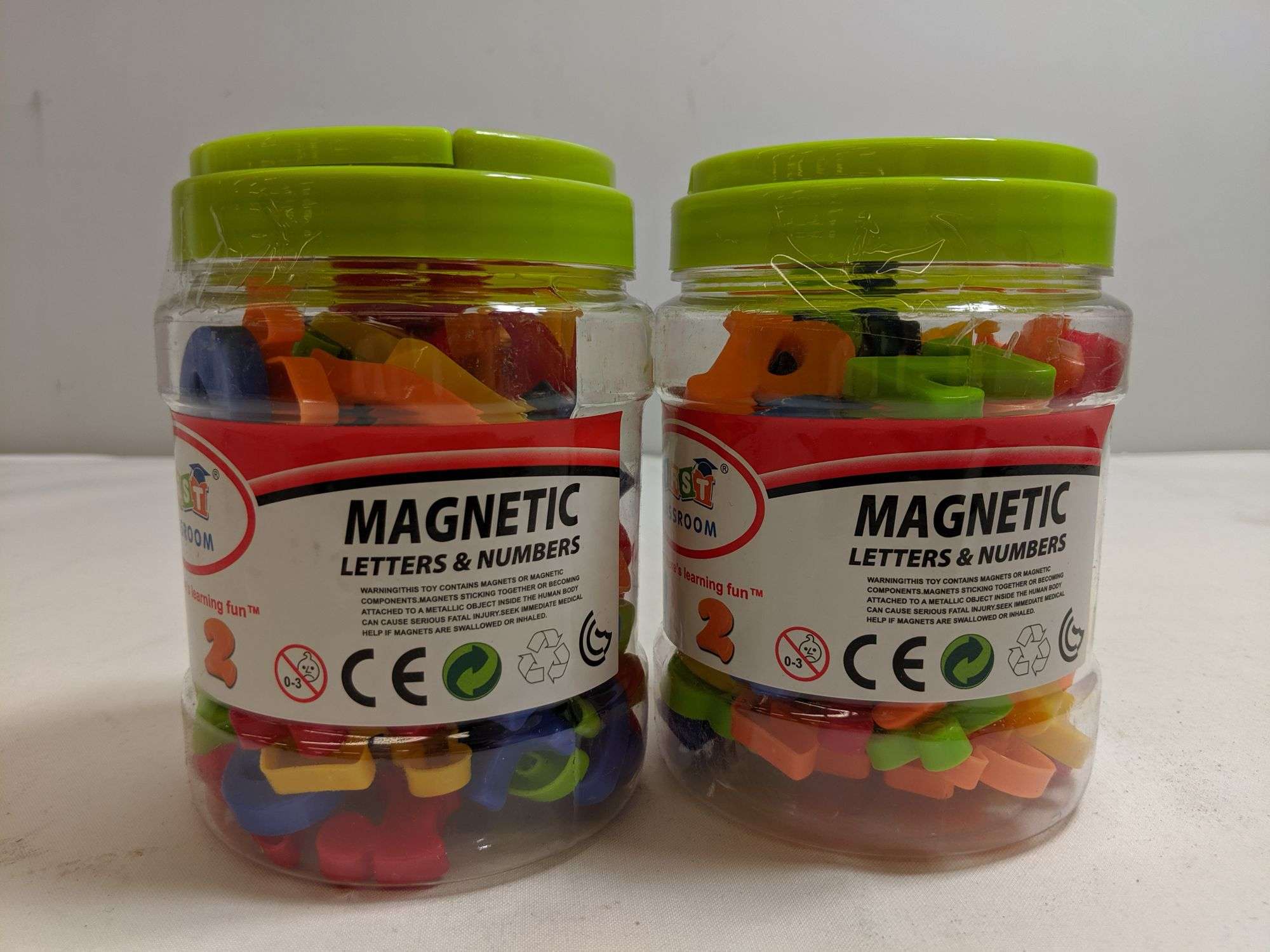 Lot of 2 First Classroom Magnetic Letters & Numbers - Dutch Goat