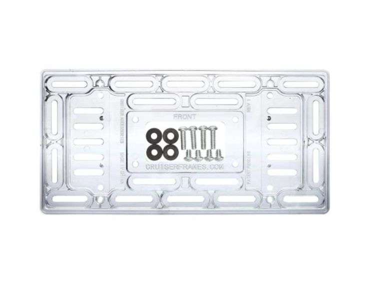 Cruiser Accessories 4 Pack Universal License Plate Mount Dutch Goat