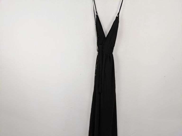Women's Charlotte Russe Black Long Dress Size Large - Dutch Goat