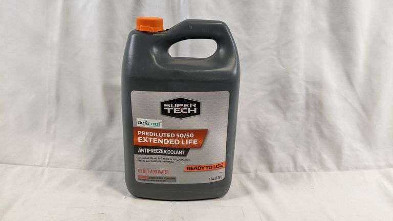 Super Tech Dexcool Prediluted 50/50 Extended Life Antifreeze/Coolant ...
