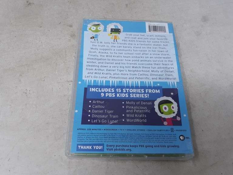Lot of 3 PBS Kids 15 Frozen Tales DVD Packs - Dutch Goat