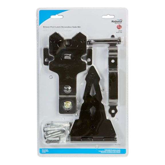 National Hardware Deluxe Post Latch Decorative Gate Kit Dutch Goat