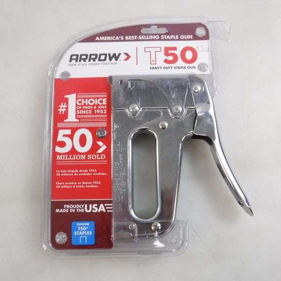 Arrow Heavy Duty Staple Gun Tacker T50 Dutch Goat