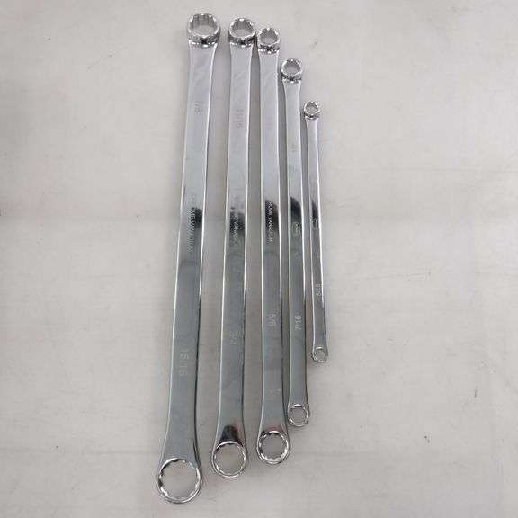 Eastwood 5 Piece Extra Long Double Box End Wrench Set Dutch Goat