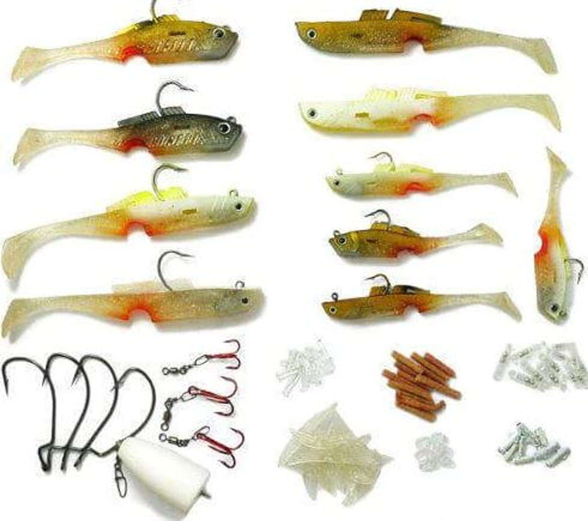 buy mighty bite fishing lure Nano Kit - Worlds First Baby Baitfish for Fishing, Great Casting or Trolling for Trout, Panfish, Crappie, Bass : Online at Best Price in KSA Tip with minnow or grub. NOS Mighty Bite Fishing Lure