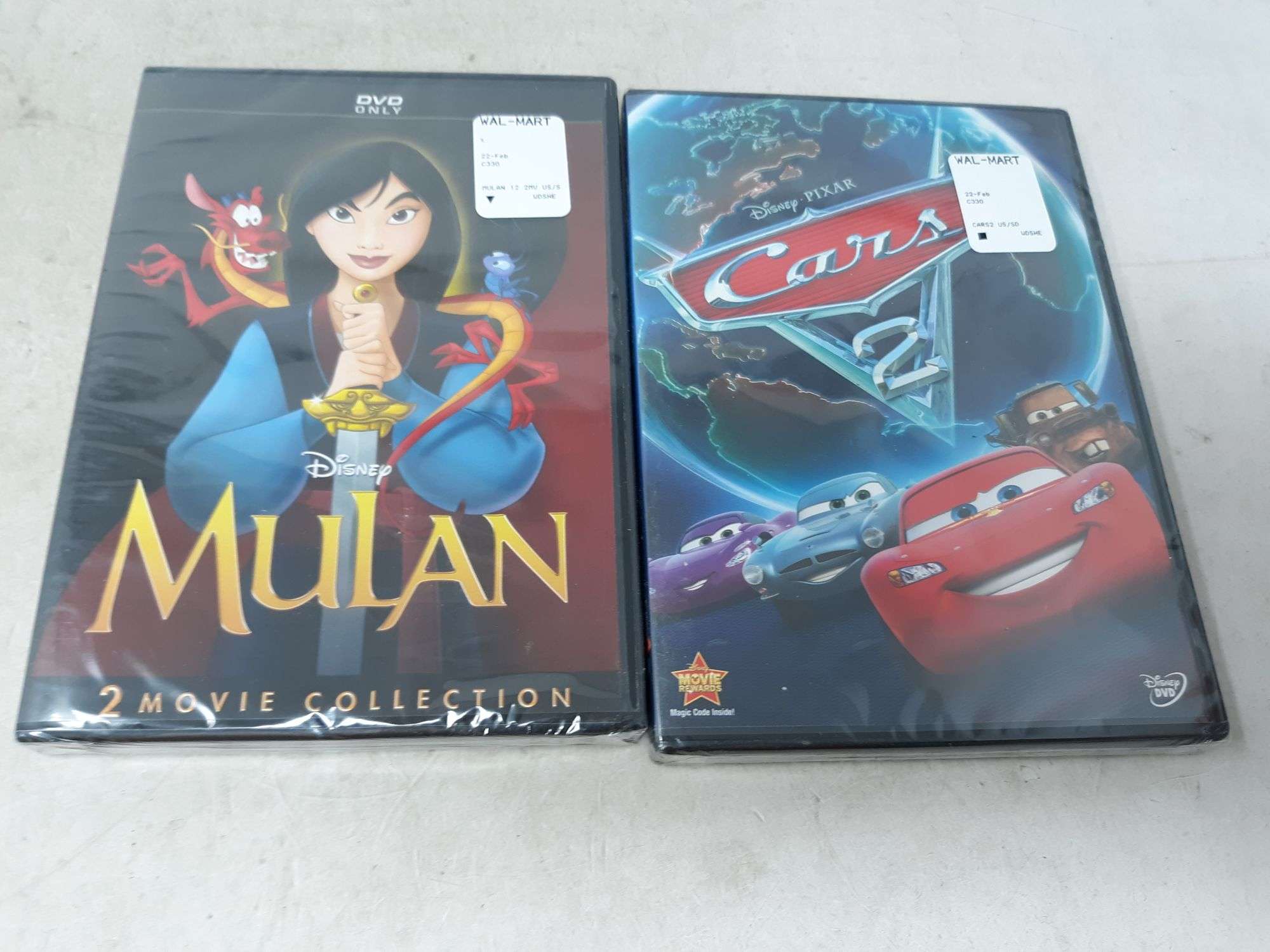 Assortment of 10 Children's DVD Movies - Assorted Ratings