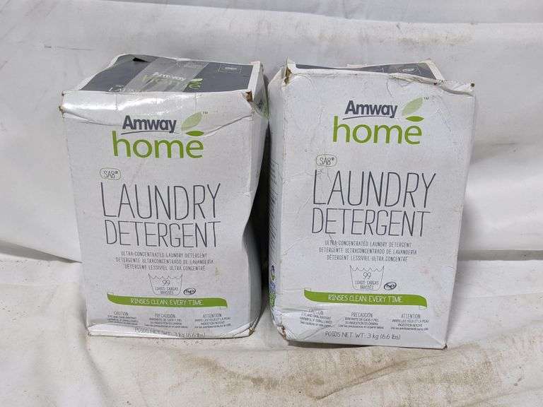 Lot Of 2 Amway Home laundry Detergent, 6.6 Lbs. Dutch Goat