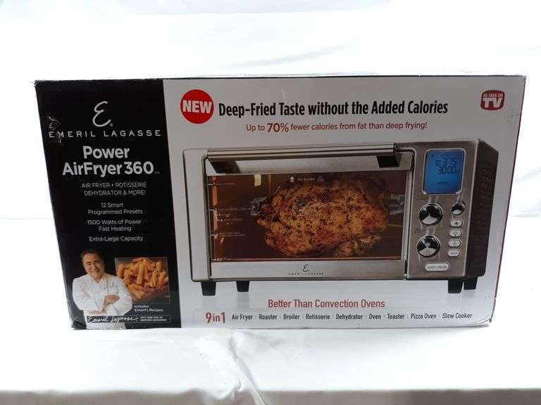 Emeril Lagasse Power 9 in 1 Air Fryer 360 Dutch Goat