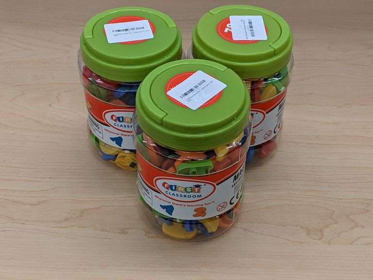 Lot of 3 First Classroom Magnetic Letters & Numbers - Dutch Goat