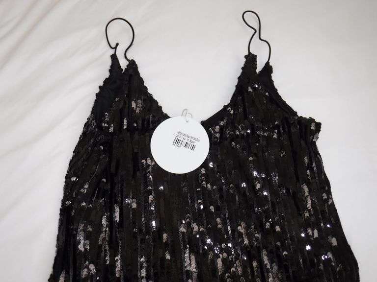 knee length dresses for ladies Miss Me Sequin Mini Dress | Silver | Womens