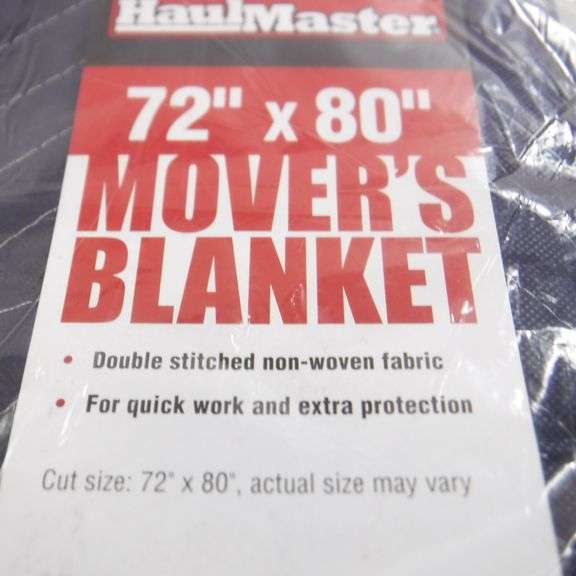Couverture De Déménagement Haul Master 72x80 - Double Couture, Robuste Et Prête à Protéger Vos Affaires