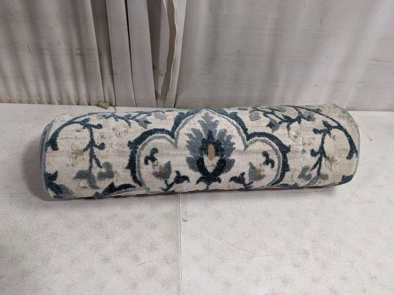 Centenno Exceptionally Soft Textured Runner Medallion Blue G17852 26.2