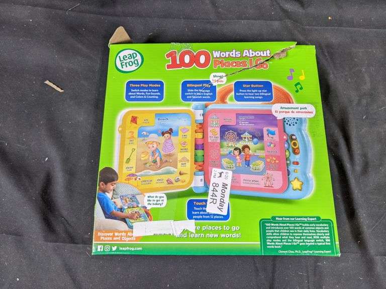 Leap Frog 100 Words About Places I Go - Dutch Goat