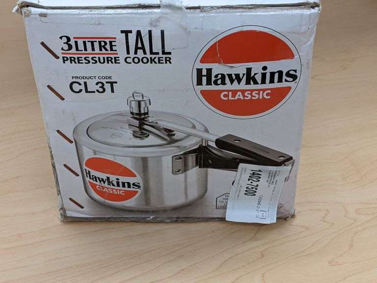 Hawkins Classic 3 Litre Tall Pressure Cooker - Dutch Goat