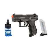 Umarex Walther Soft Air Pistol - Spring Powered Airsoft Gun With BBs And Magazines