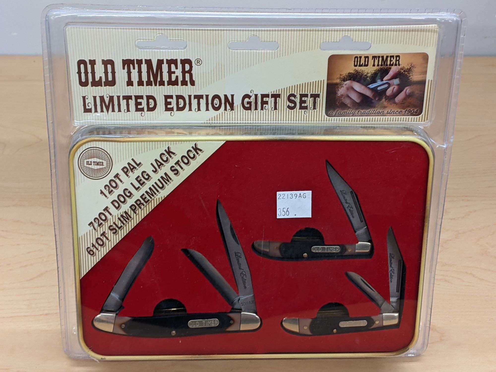 Old Timer Limited Edition Gift Set - 120T Pal, 720T Dog Leg Jack