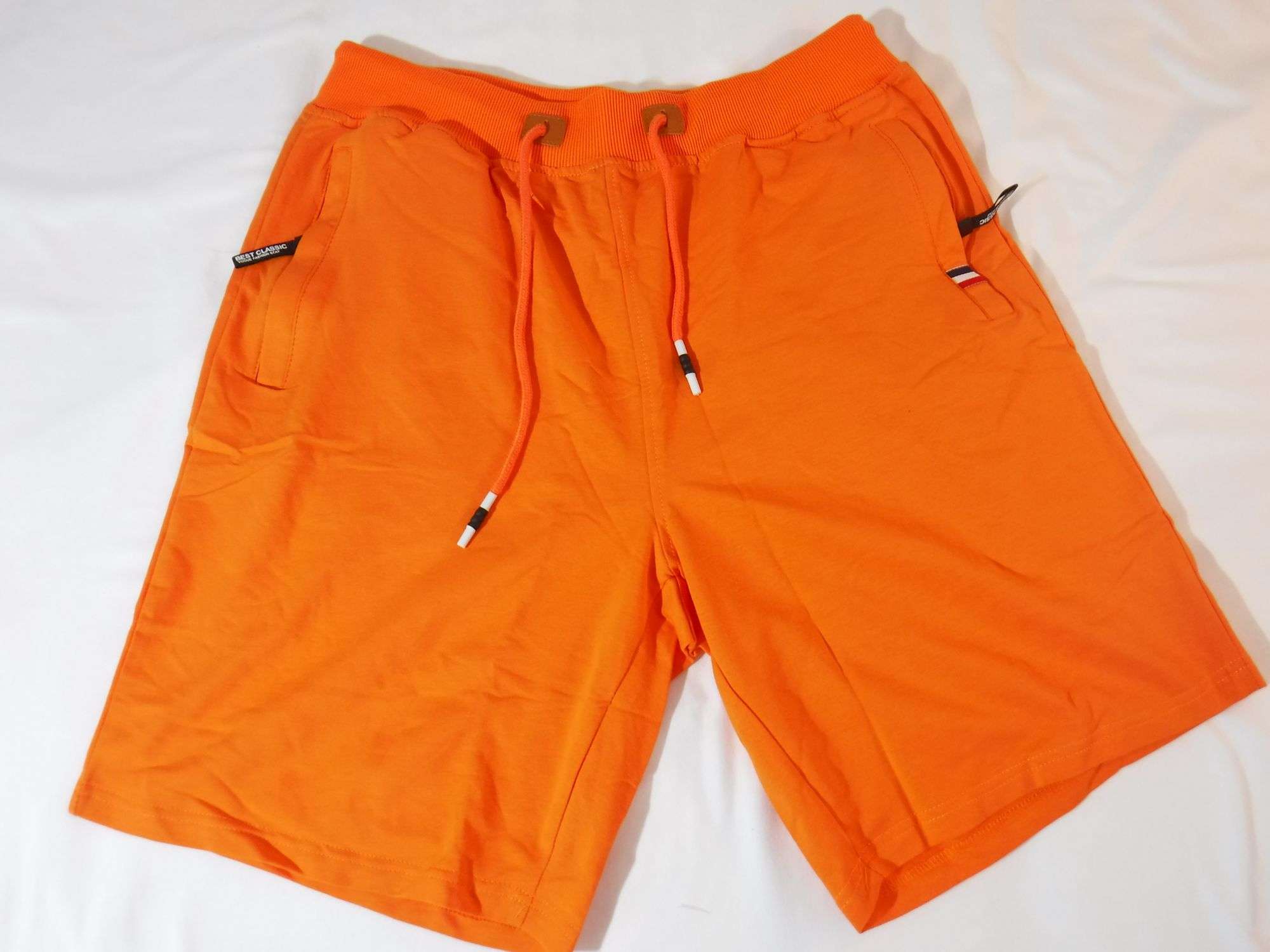 ウェア The Neighborhood Classic Zip Shorts The Neighborhood Classic Zip Shorts (blue/orange