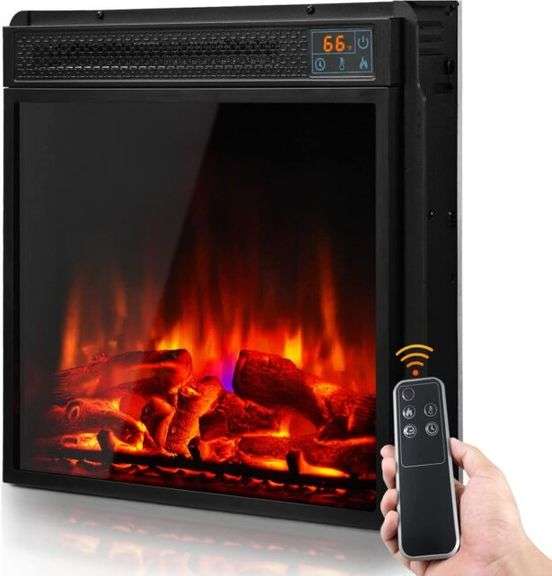 Altra Flame Heater Fire Place Insert - F18V66L - Dutch Goat