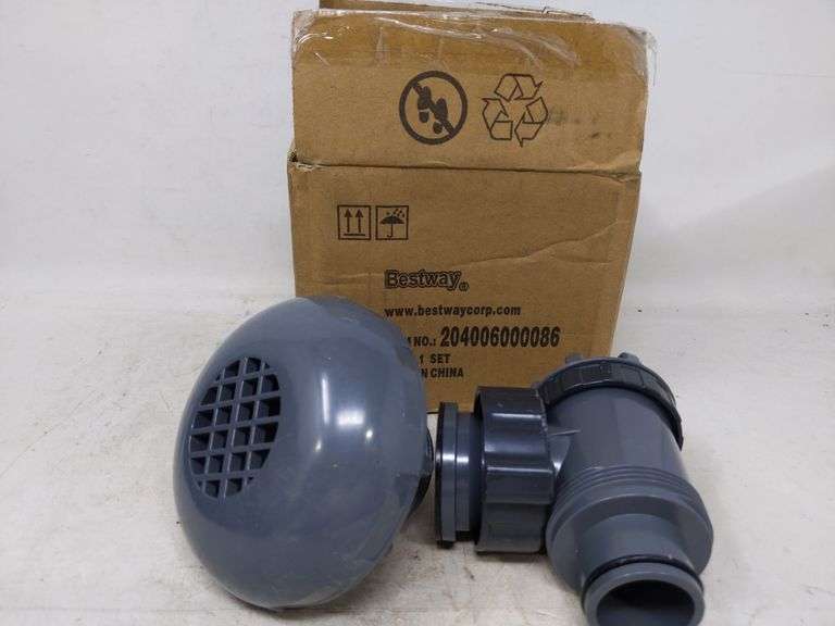 Bestway Plunger Valve With Strainer 204006000086 Swimming Pool Filter